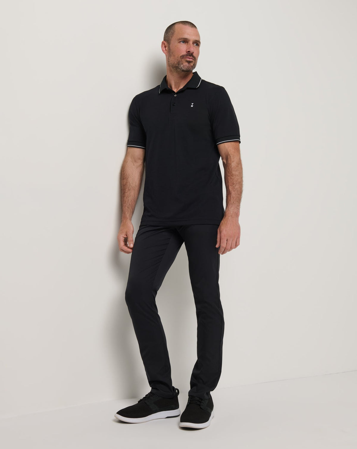 TravisMathew | Happier Hour Polo - Black