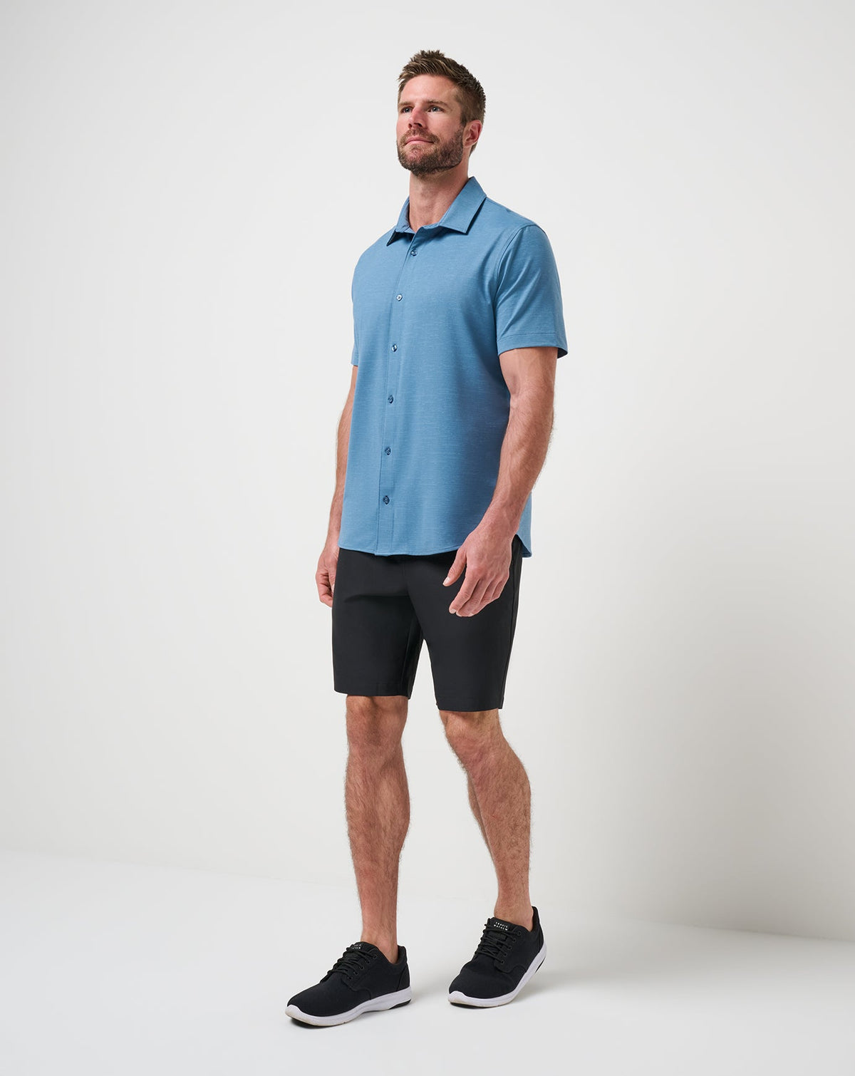 TravisMathew | Call An Audible Short 9In - Black