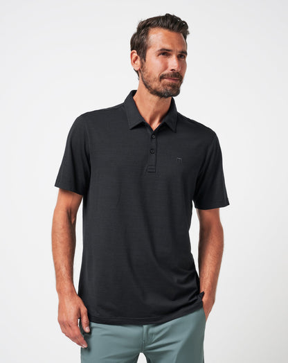 TravisMathew | The Heater Polo - Black