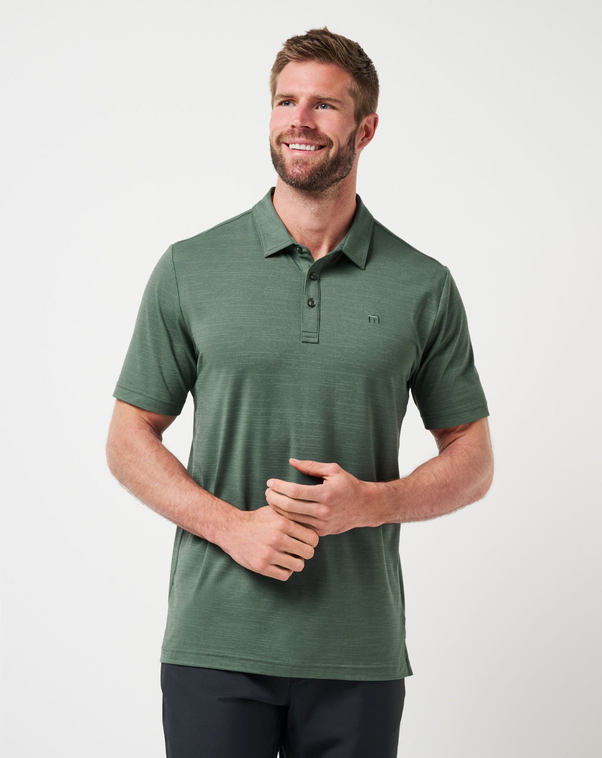 TravisMathew | The Heater Polo - Balsam Green