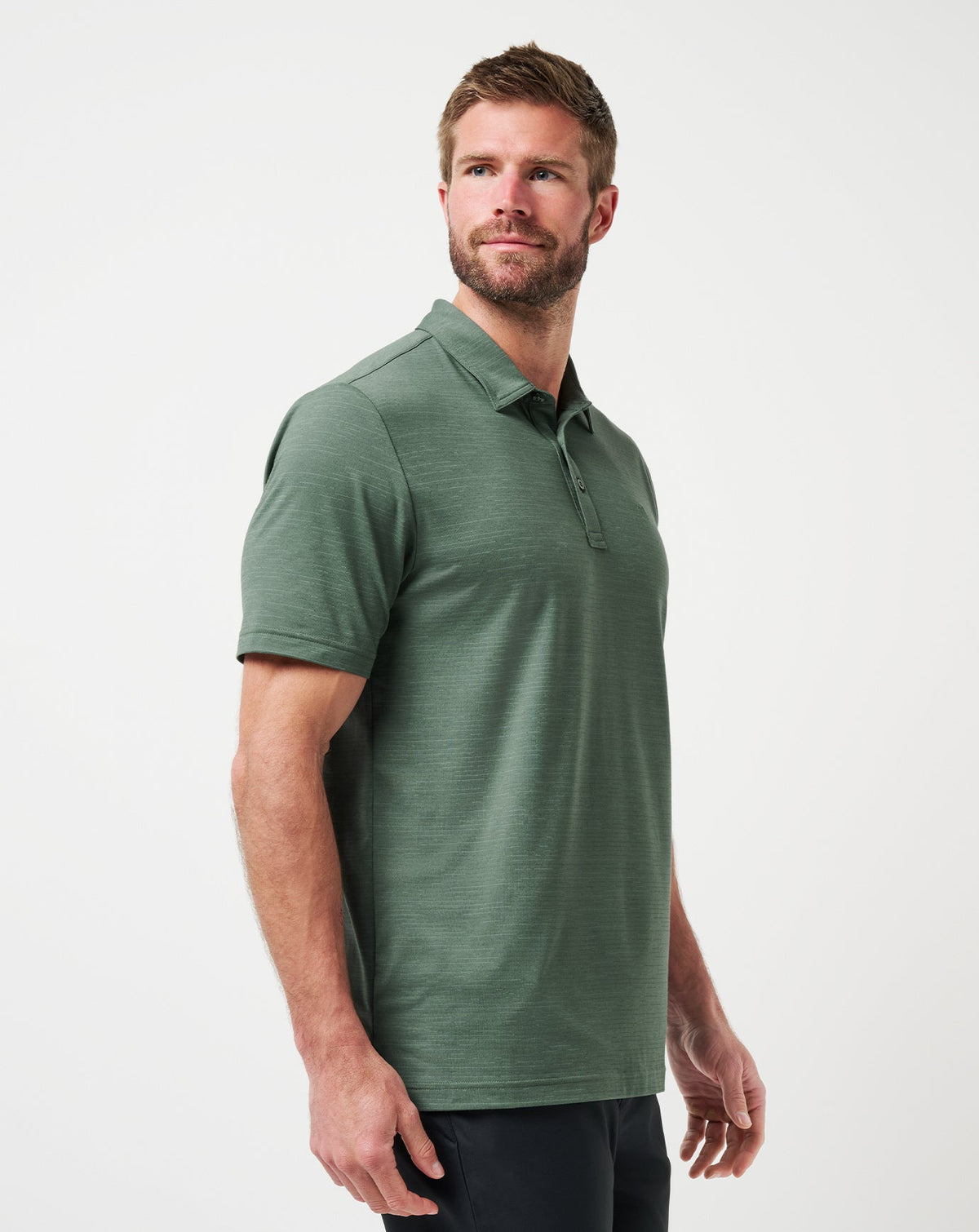 TravisMathew | The Heater Polo - Balsam Green