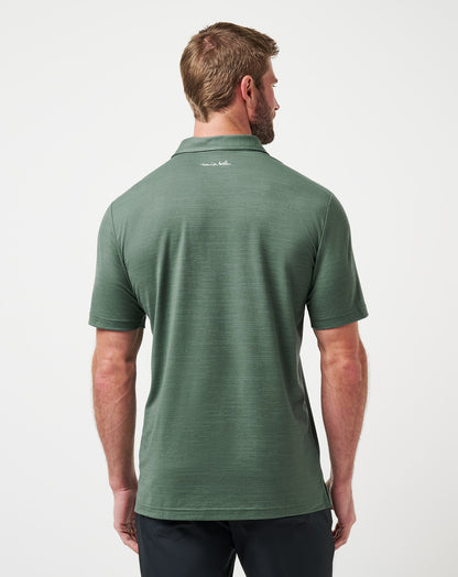 TravisMathew | The Heater Polo - Balsam Green