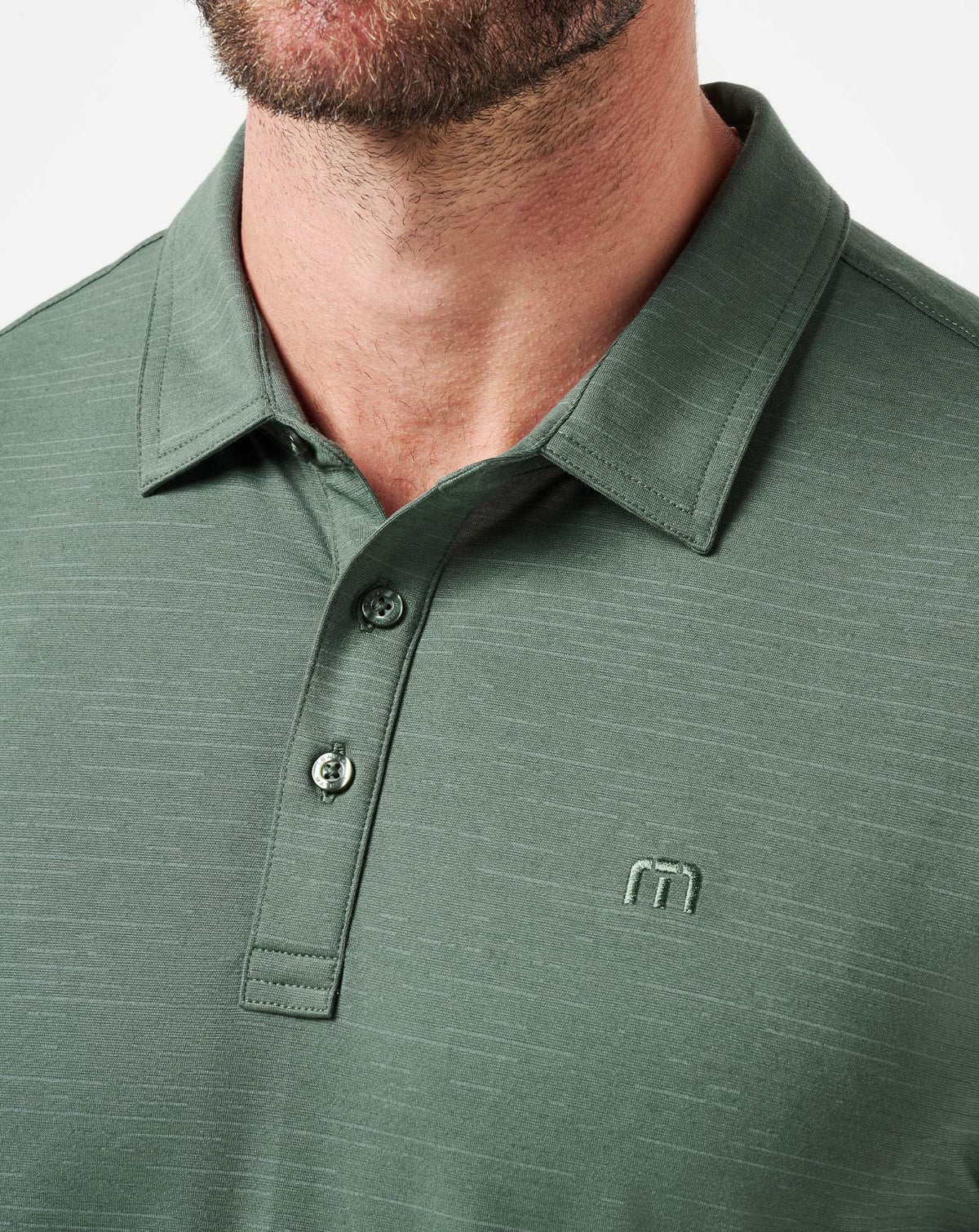 TravisMathew | The Heater Polo - Balsam Green
