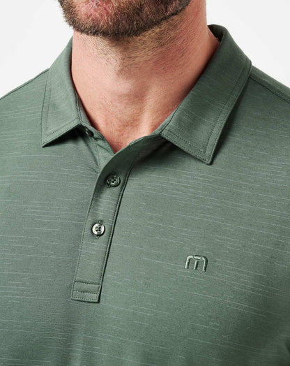 TravisMathew | The Heater Polo - Balsam Green