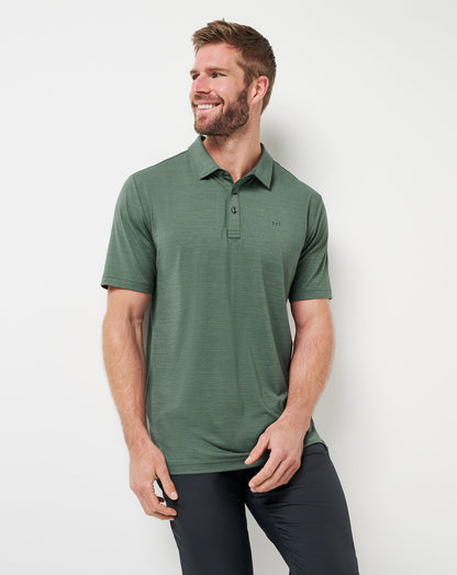TravisMathew | The Heater Polo - Balsam Green