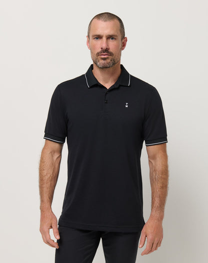 TravisMathew | Happier Hour Polo - Black