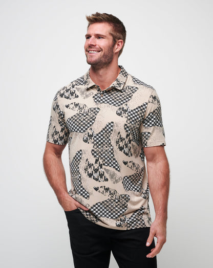 TravisMathew | Paper Tiger Polo - Oxford Tan