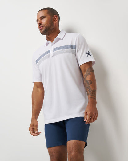 TravisMathew | New York Yankees Top Recruit Polo - White