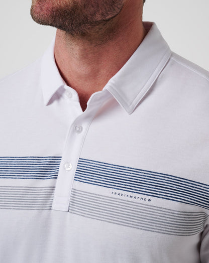 TravisMathew | Seattle Mariners Top Recruit Polo - White