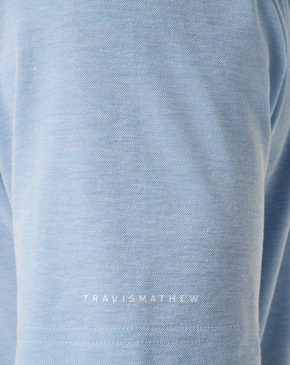 TravisMathew | Texas Rangers Playoff Pitch Polo - Heather Blue