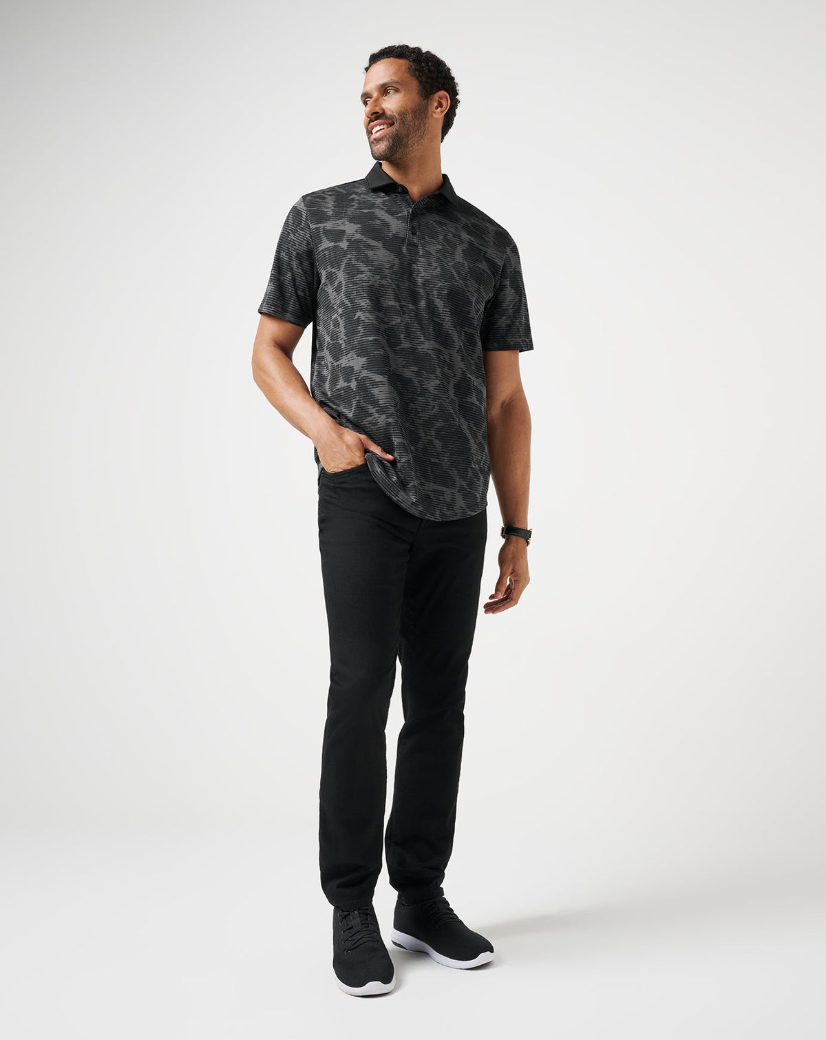 TravisMathew | Study Abroad Polo - Black