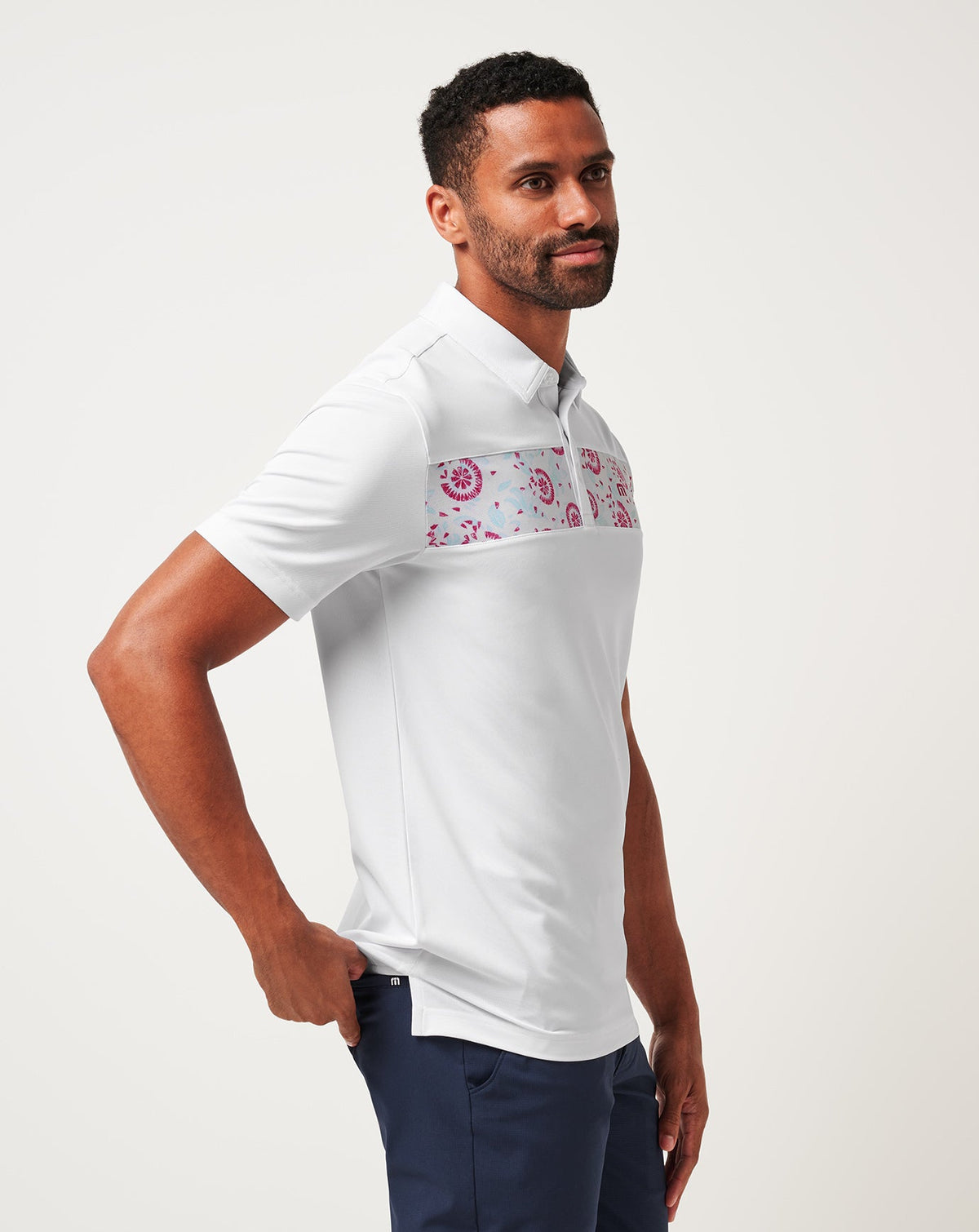 TravisMathew | Good Good Flourish Polo - White