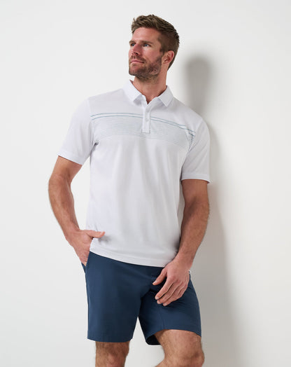 TravisMathew | Overstay Polo - White