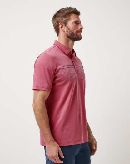 TravisMathew | Final Call Polo - Rose Wine