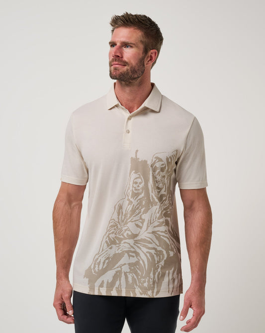 TravisMathew | Drumbeat Polo - Moonbeam