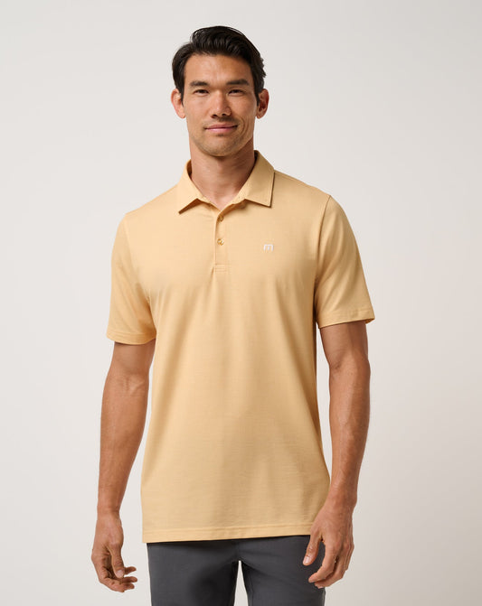 TravisMathew | Featherweight Vista Polo - Rattan