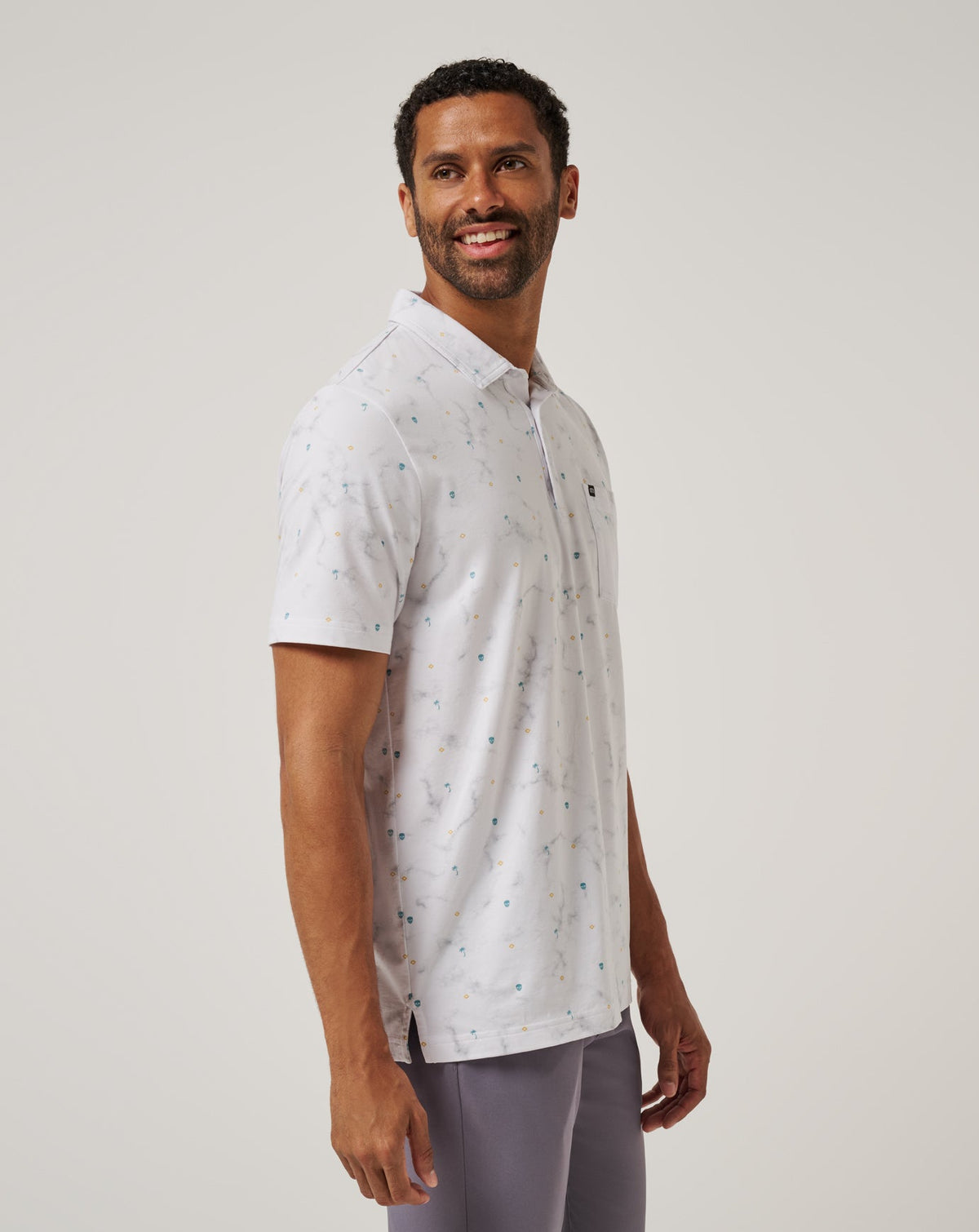 TravisMathew | Beach Town Polo - White