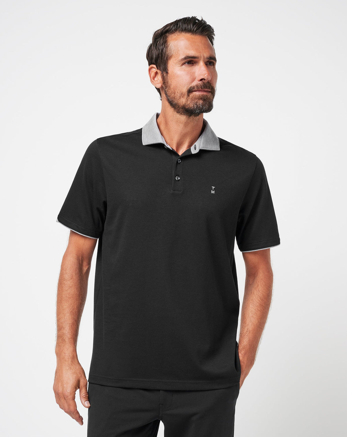 TravisMathew | Reservation Number Polo - Black