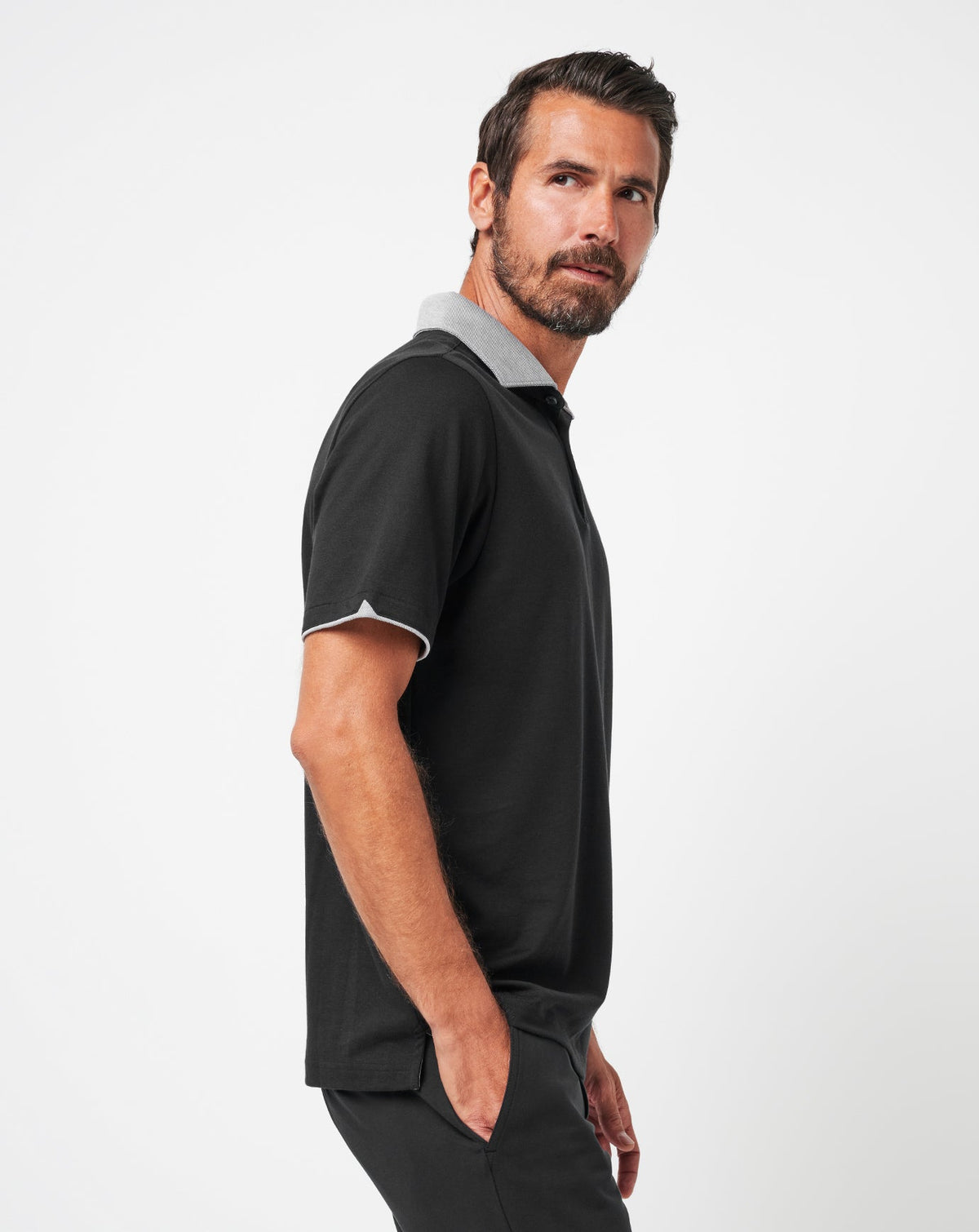 TravisMathew | Reservation Number Polo - Black