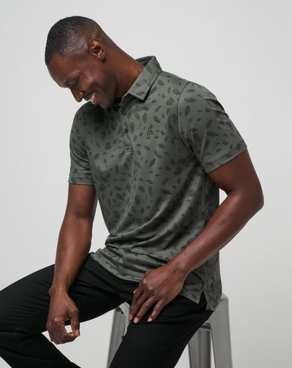 TravisMathew | Magma Melt Polo - Dark Olive