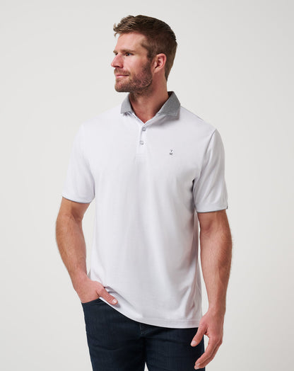 TravisMathew | Reservation Number Polo - White