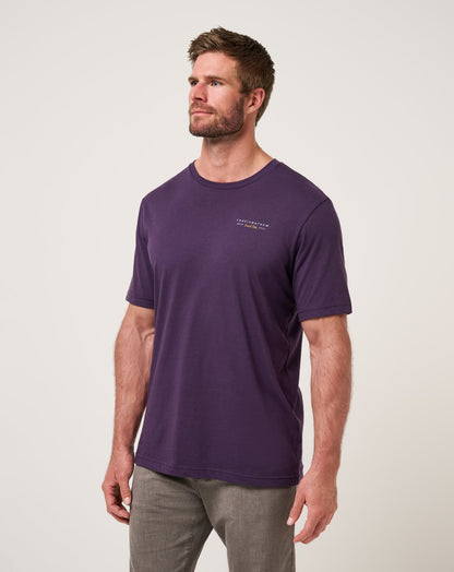 TravisMathew | Social Hour Tee - Purple Velvet
