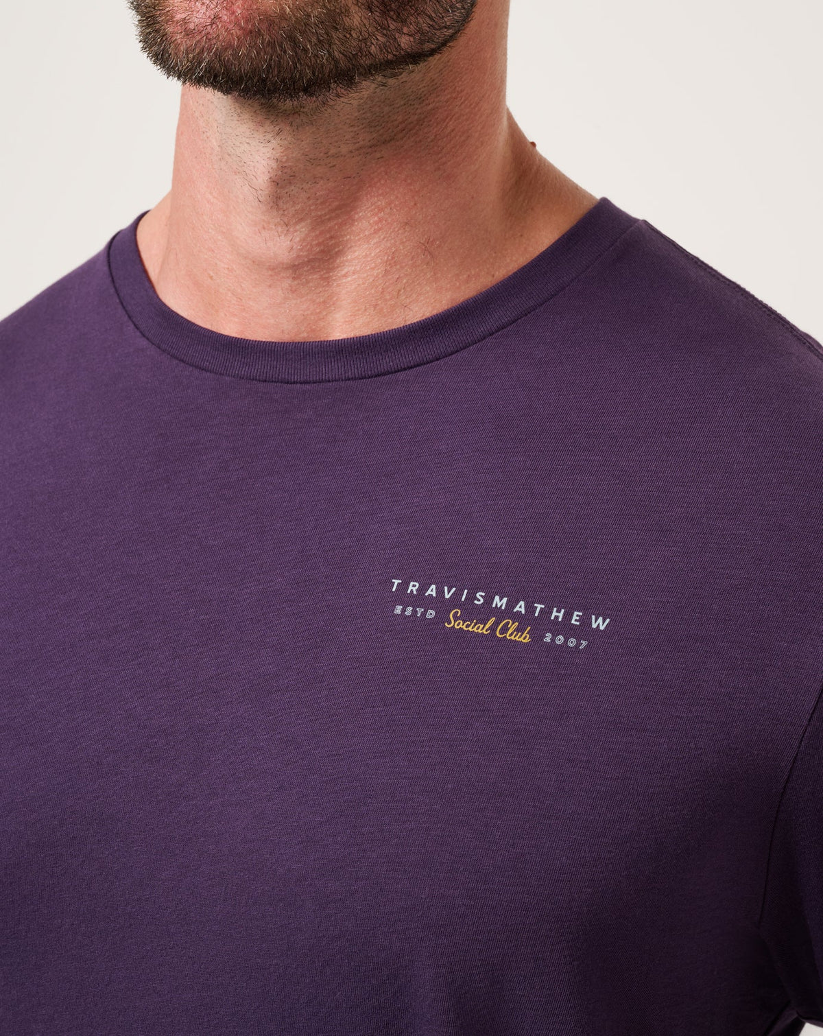 TravisMathew | Social Hour Tee - Purple Velvet