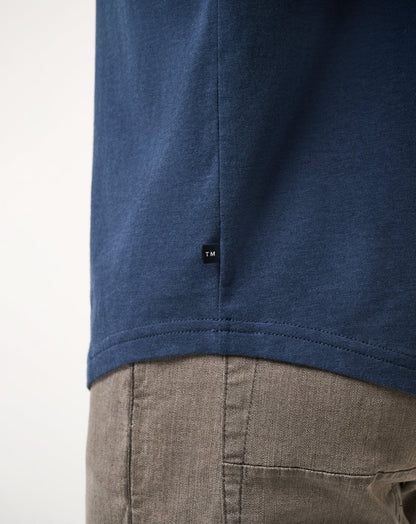 TravisMathew | Cloud Henley Tee - Total Eclipse