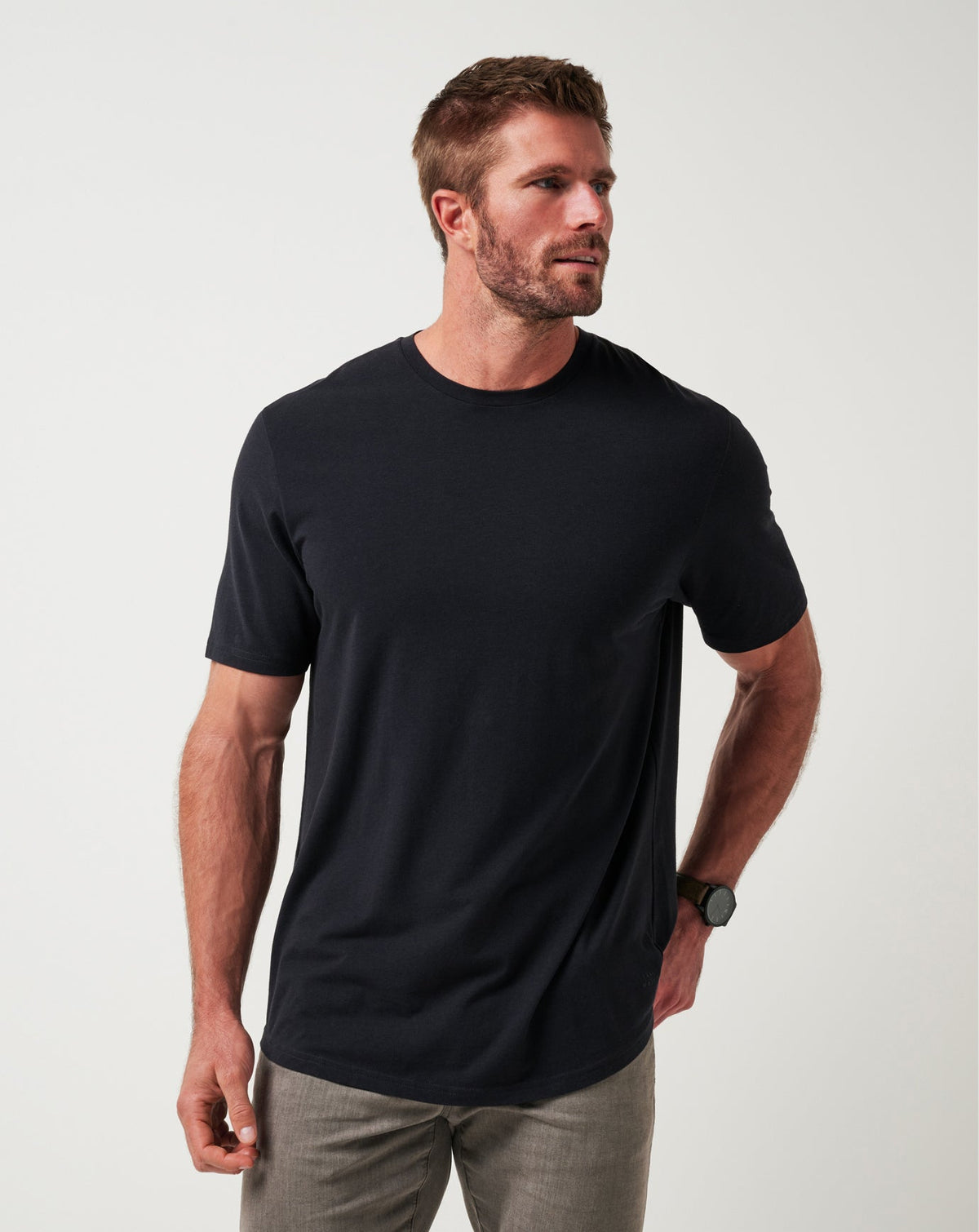 TravisMathew | Cloud Crew Tee - Black