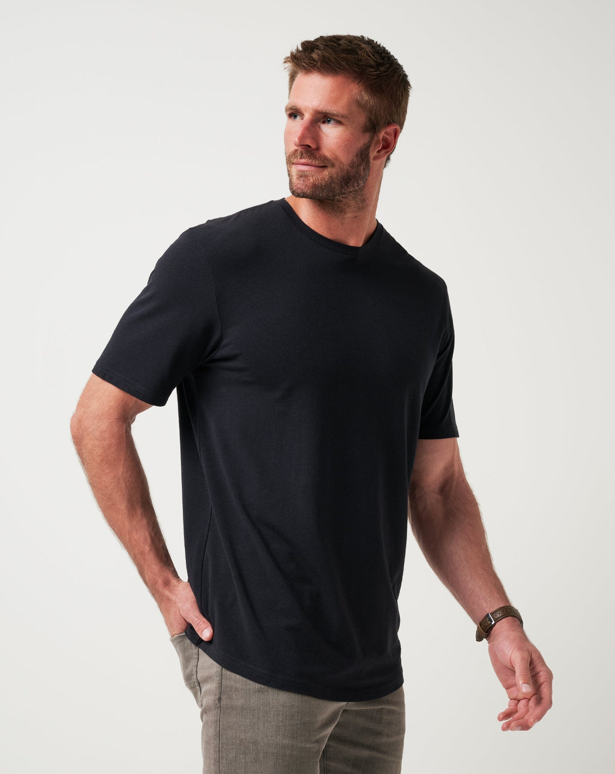 TravisMathew | Cloud Crew Tee - Black