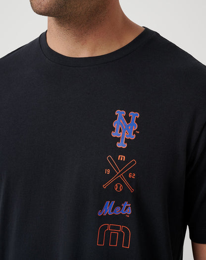 TravisMathew | New York Mets Sunset Slam 2.0 Tee - Black