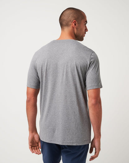 TravisMathew | Boston Red Sox Strike One Tee - Heather Grey