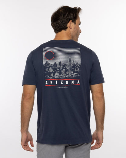 TravisMathew | Bell Rock Tee - Mood Indigo
