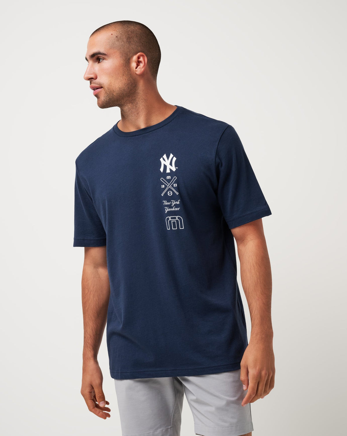 TravisMathew | New York Yankees Sunset Slam Tee - Total Eclipse