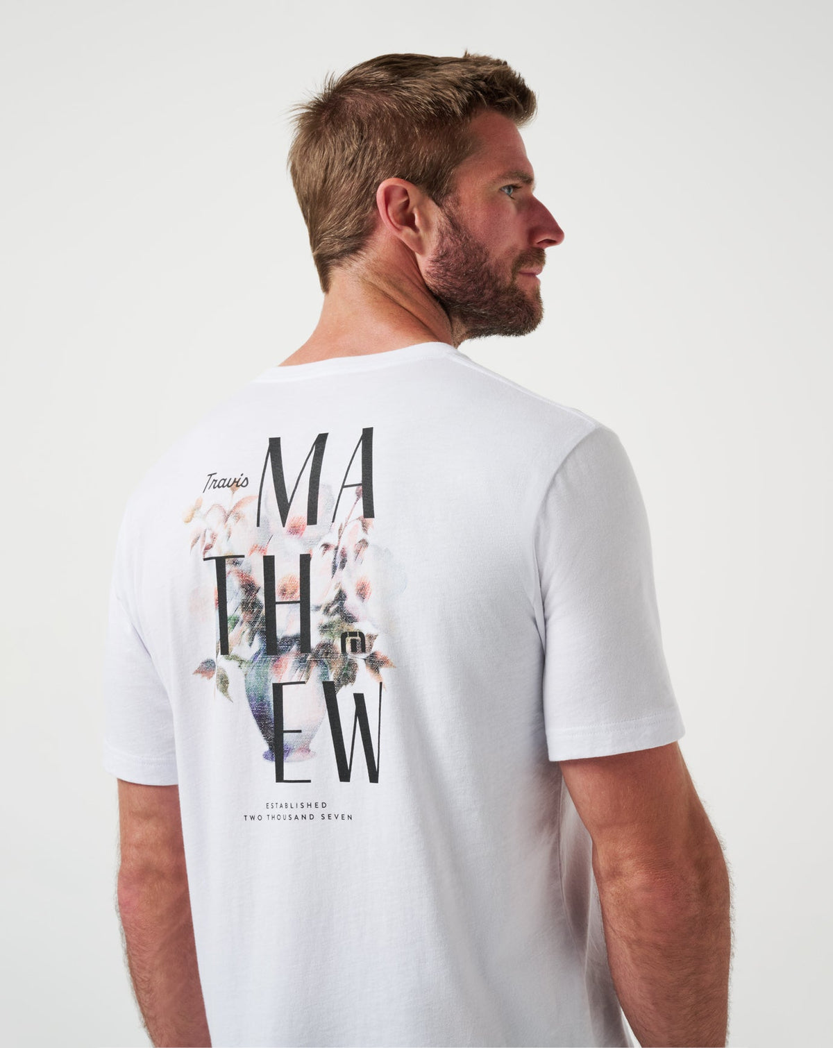 TravisMathew | Art Scene Tee - White