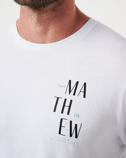TravisMathew | Art Scene Tee - White