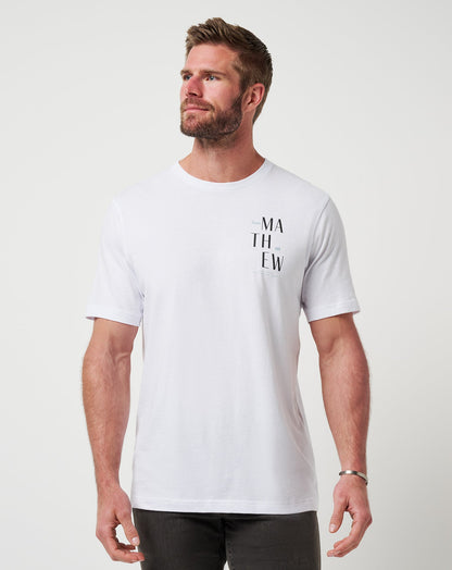 TravisMathew | Art Scene Tee - White