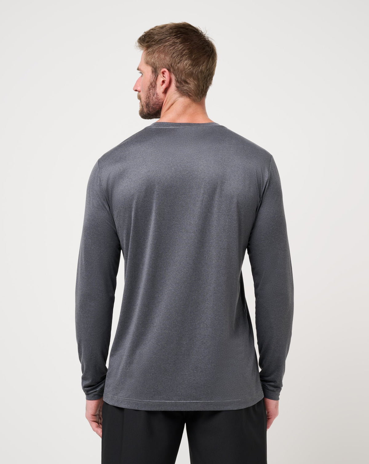 TravisMathew | Court Control Tee - Heather Dark Grey