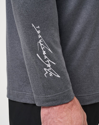 TravisMathew | Court Control Tee - Heather Dark Grey