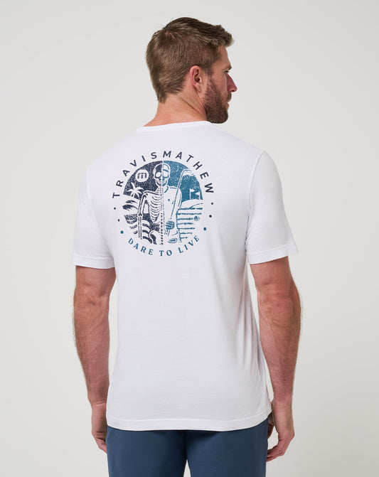 TravisMathew | Switch Stance Tee - White