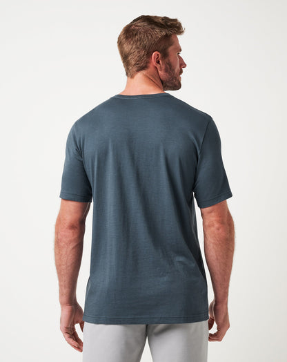 TravisMathew | Lost Swing Tee - Mood Indigo/Vintage Indigo
