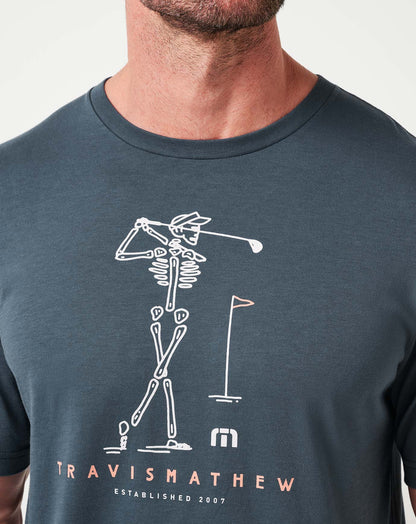 TravisMathew | Lost Swing Tee - Mood Indigo/Vintage Indigo