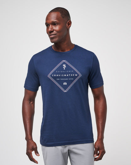 TravisMathew | Barrel Ride Tee - Total Eclipse