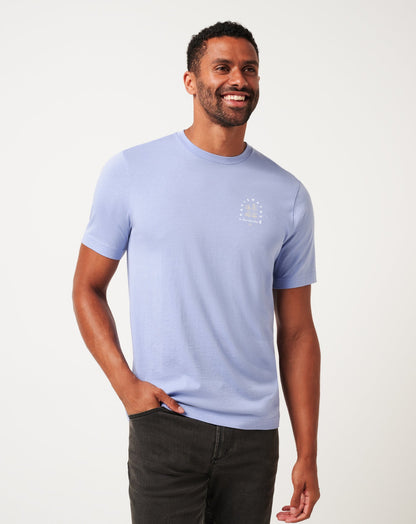 TravisMathew | Night Diver Tee - Heather Violet Storm