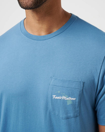 TravisMathew | Bungalow Bliss Tee - Stellar Blue