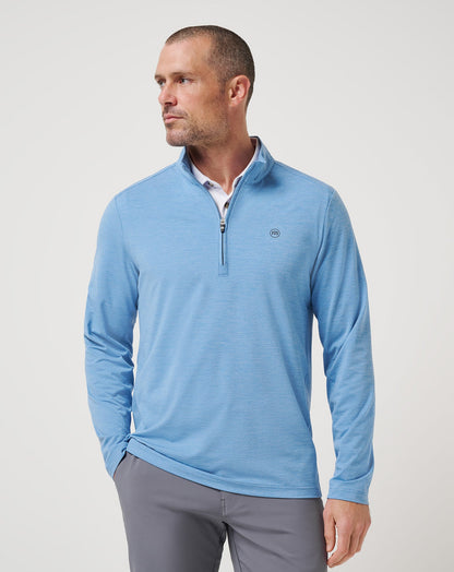 TravisMathew | Heater Pro Quarter Zip - Pacific Coast