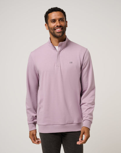 TravisMathew | Cloud Quarter Zip 2.0 - Elderberry