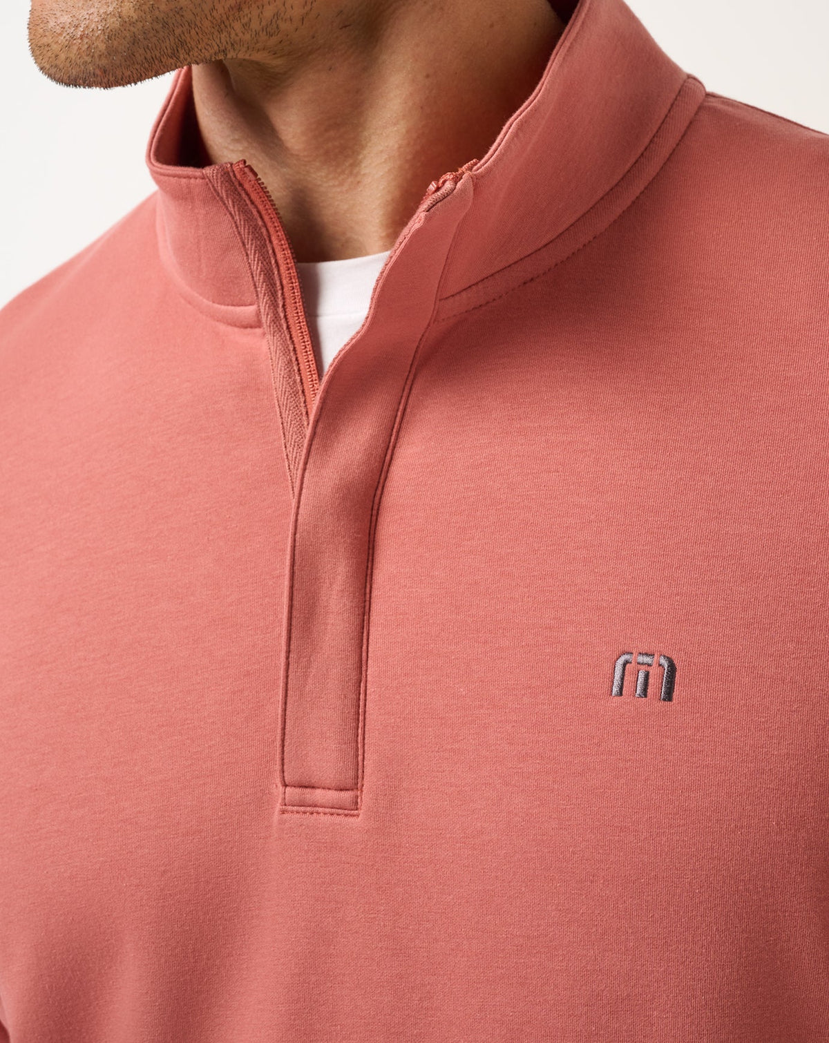 TravisMathew | Cloud Quarter Zip 2.0 - Brick Dust
