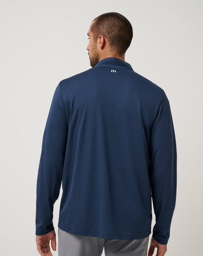 TravisMathew | New York Yankees Time To Tailgate Quarter Zip - Navy