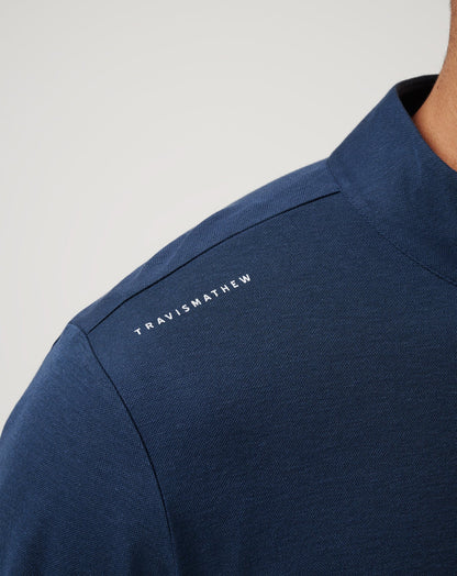 TravisMathew | New York Yankees Time To Tailgate Quarter Zip - Navy